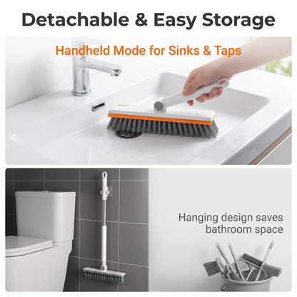 🔥LAST DAY SALE-50% OFF🎁3-In-1 Multi-Function Rotating Crevice Cleaning Brush